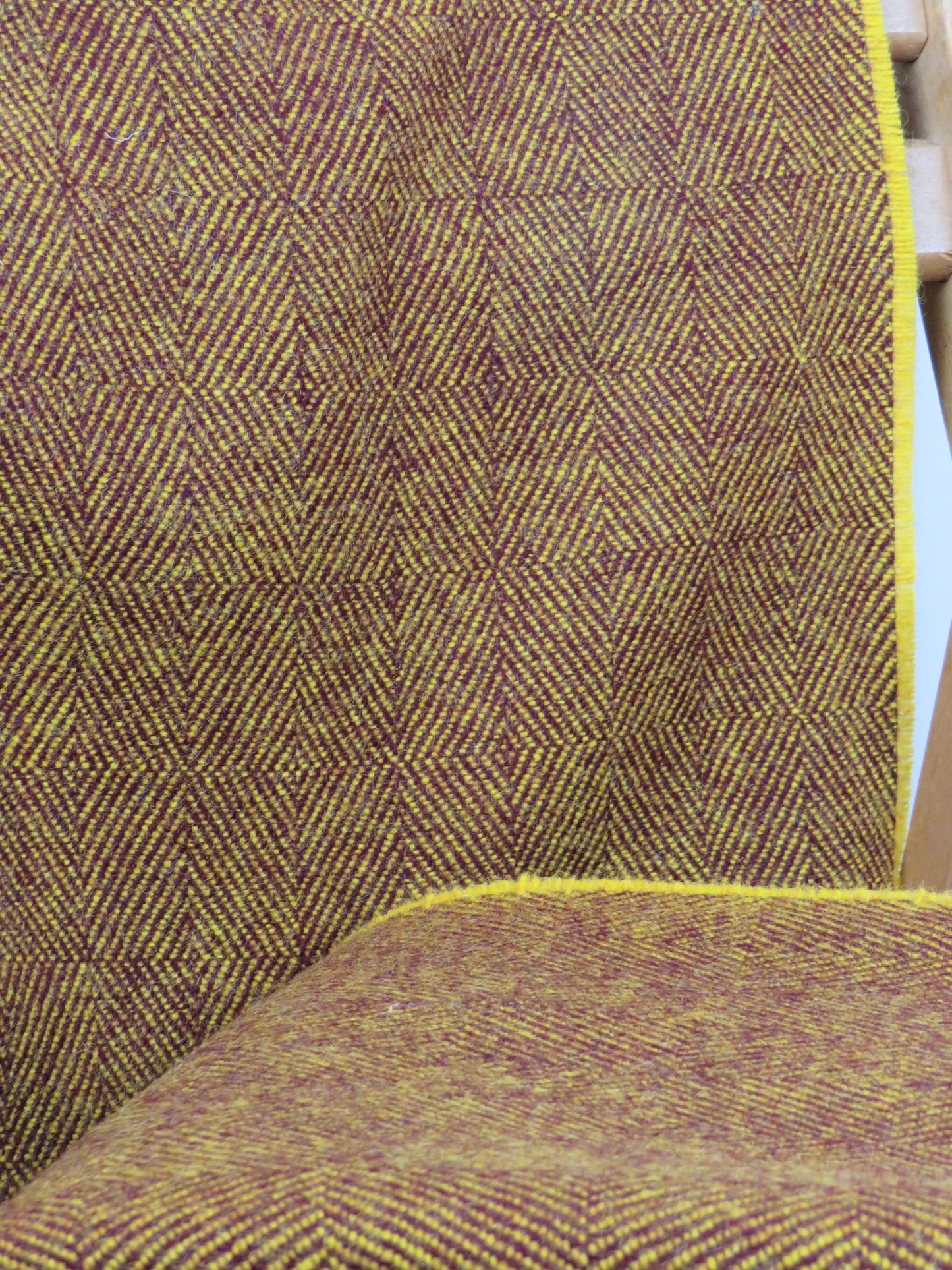 Luxury Herringbone Pure Wool Blanket