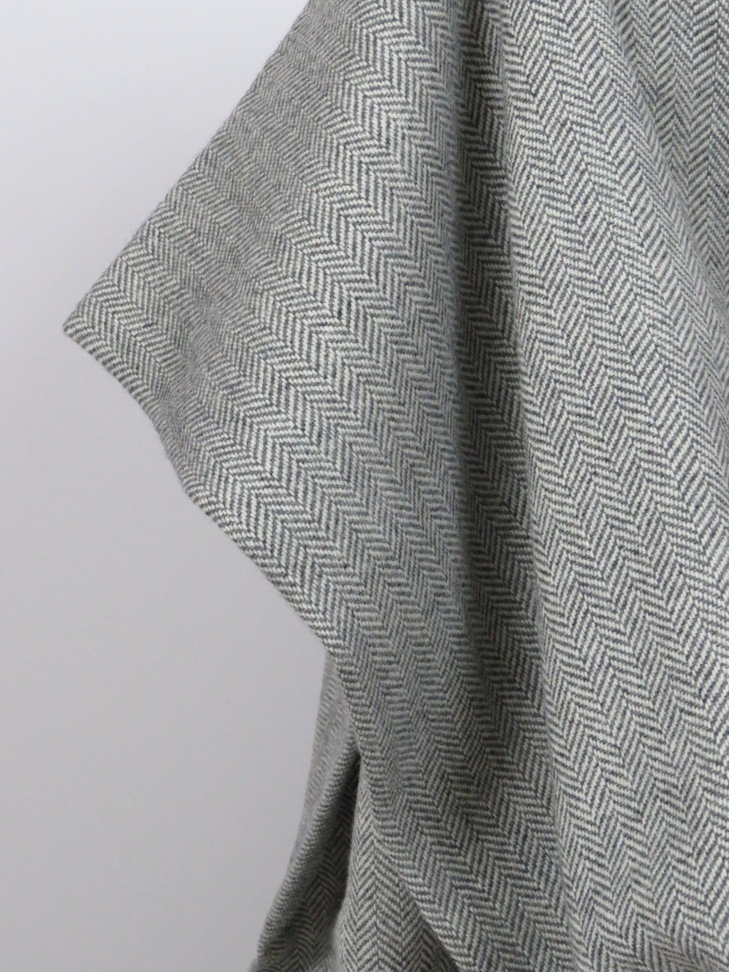 Luxury Herringbone Pure Wool Blanket