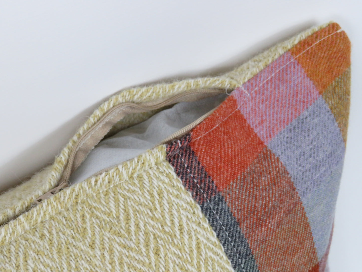Patchwork Wool Cushion