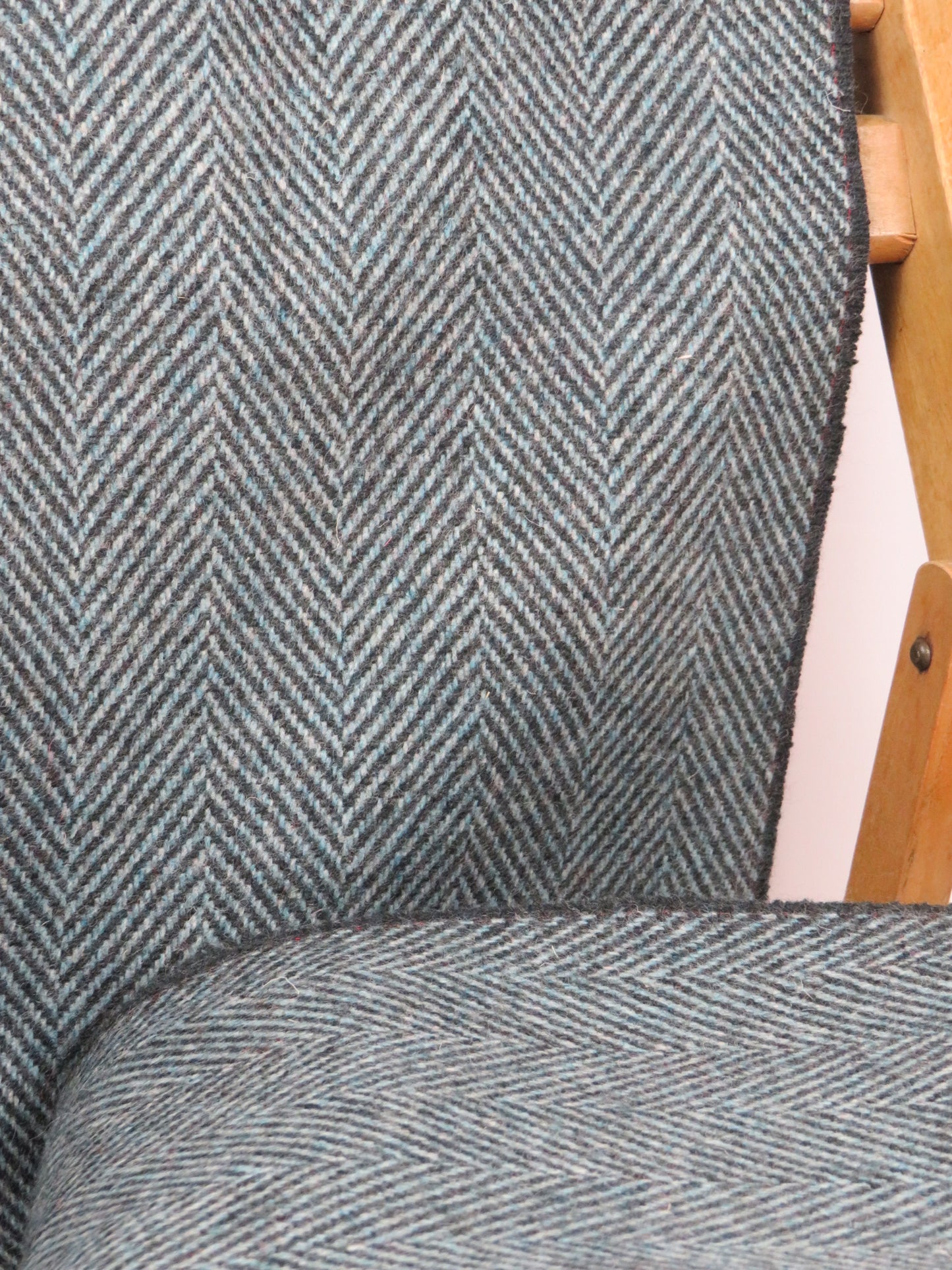 Luxury Herringbone Pure Wool Blanket