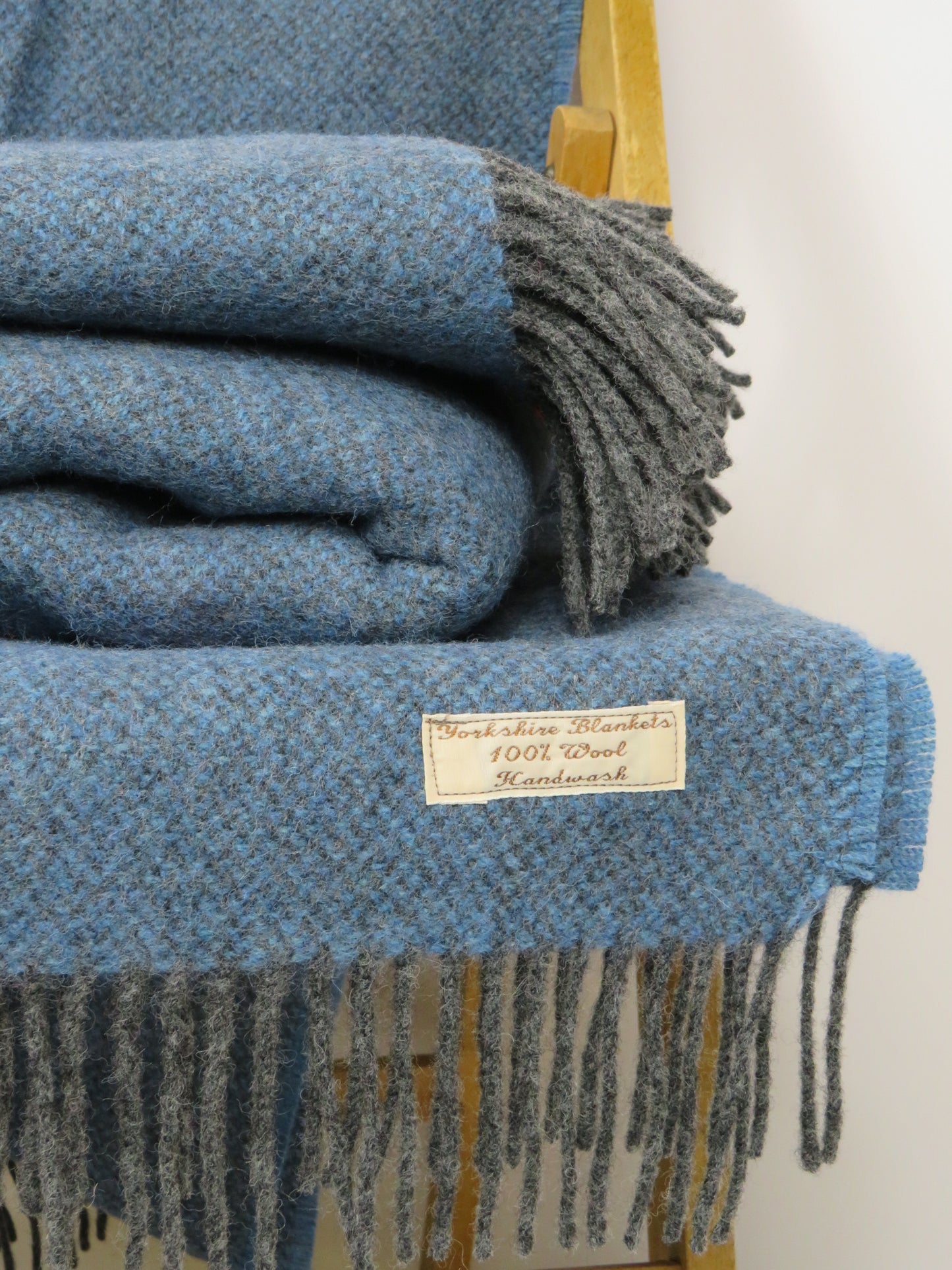 Luxury Hopsack Pure Wool Blanket