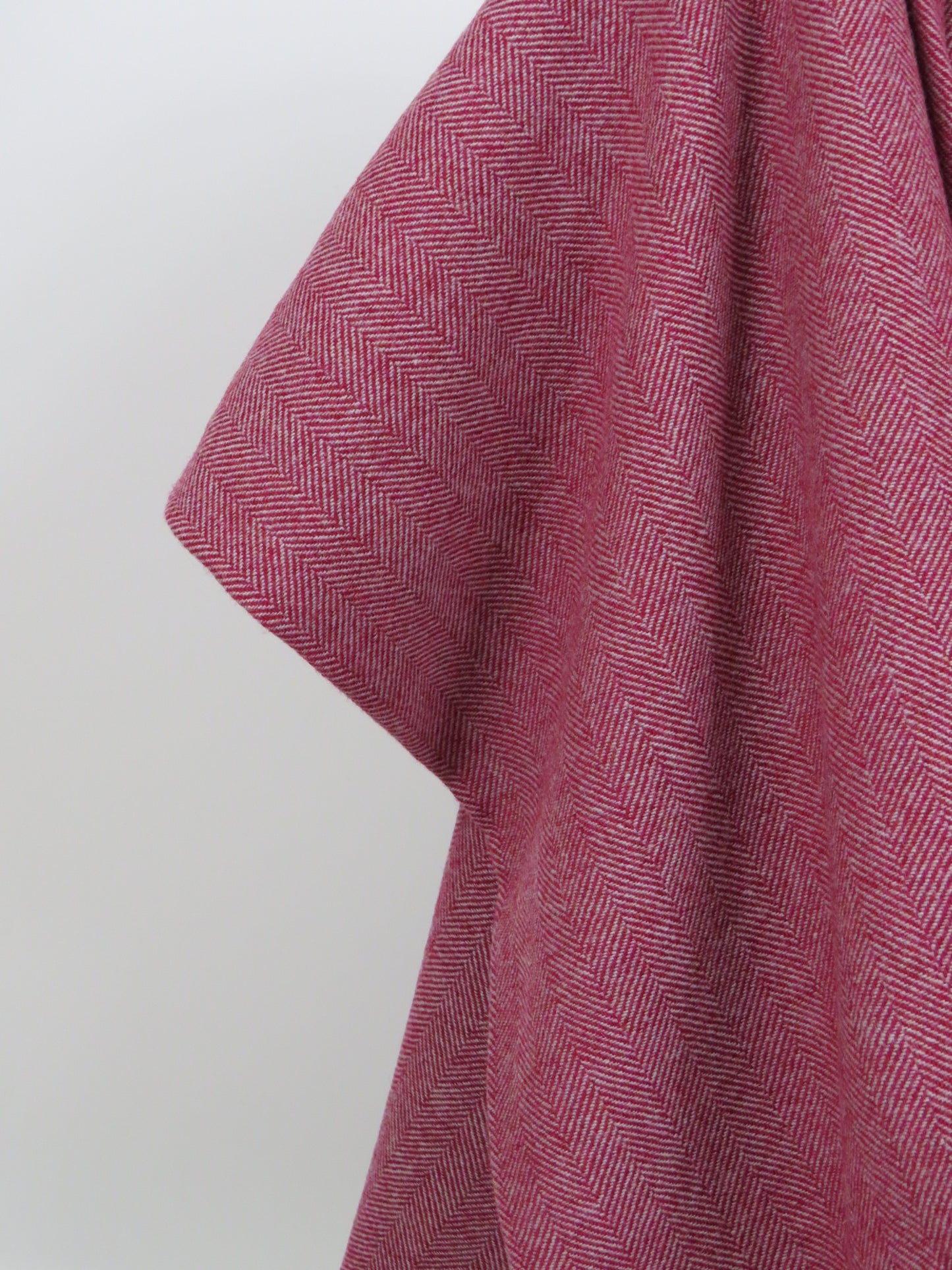 Luxury Herringbone Pure Wool Blanket