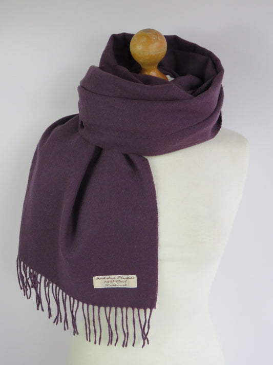 Large Cashmere Wool Scarf