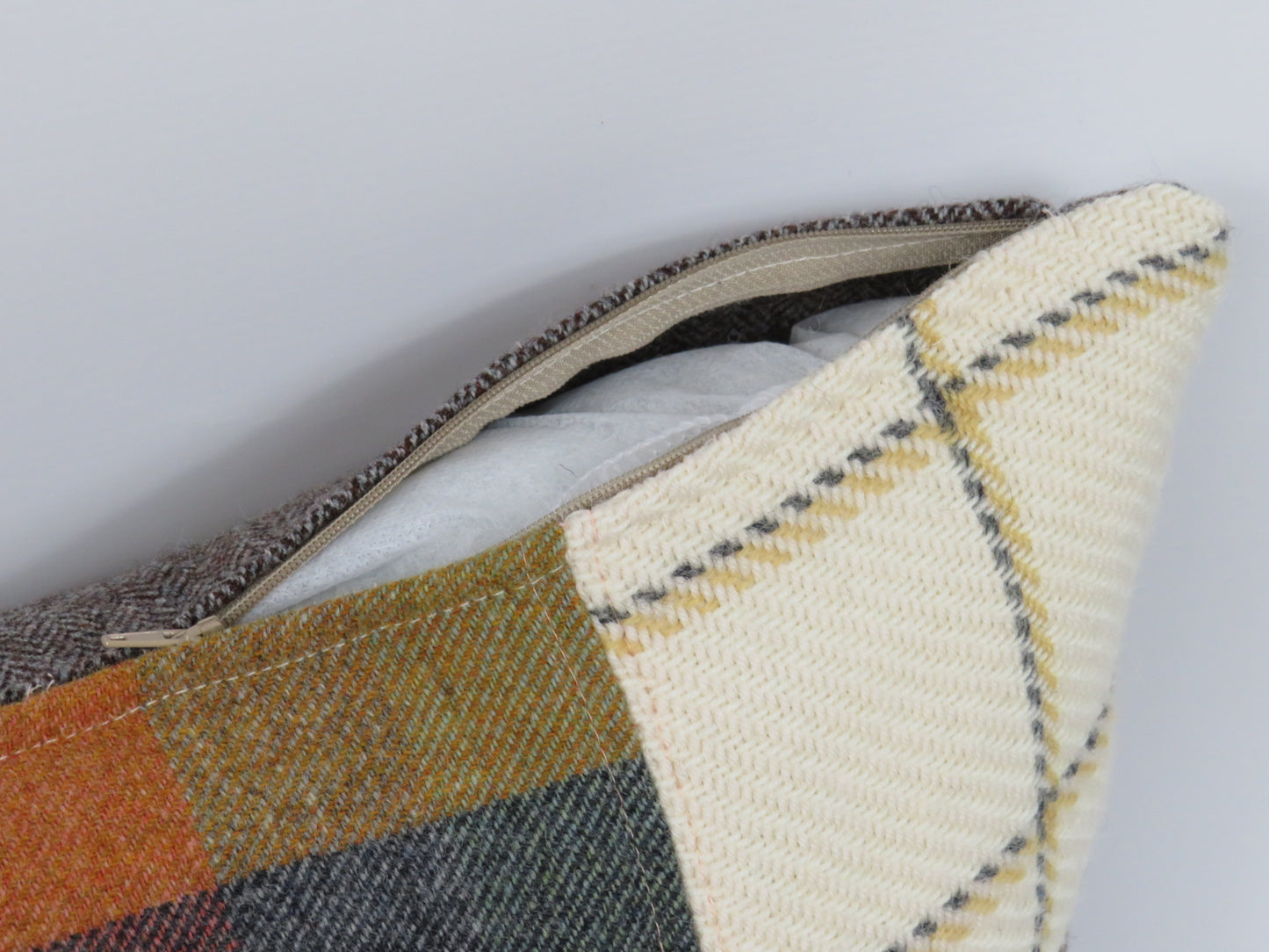 Patchwork Wool Cushion
