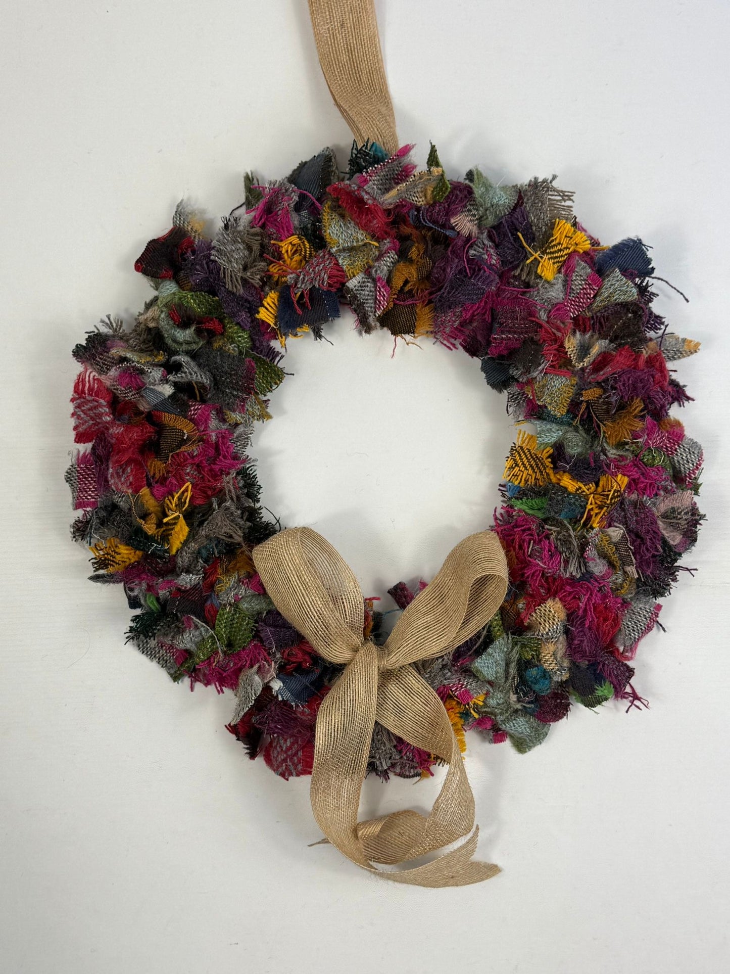 Autumnal - DIY Rag Wreath Kit