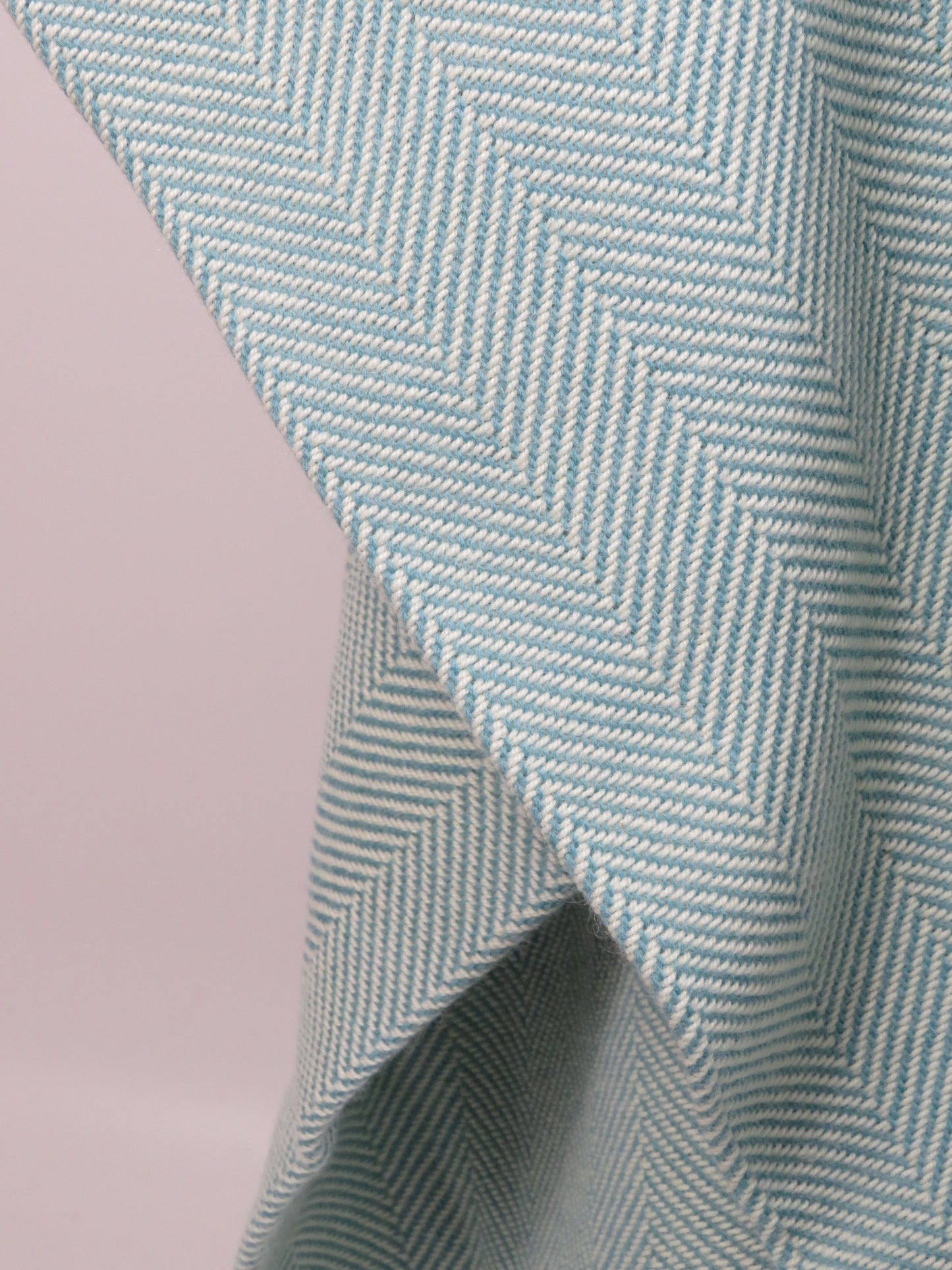 Luxury Herringbone Pure Wool Blanket