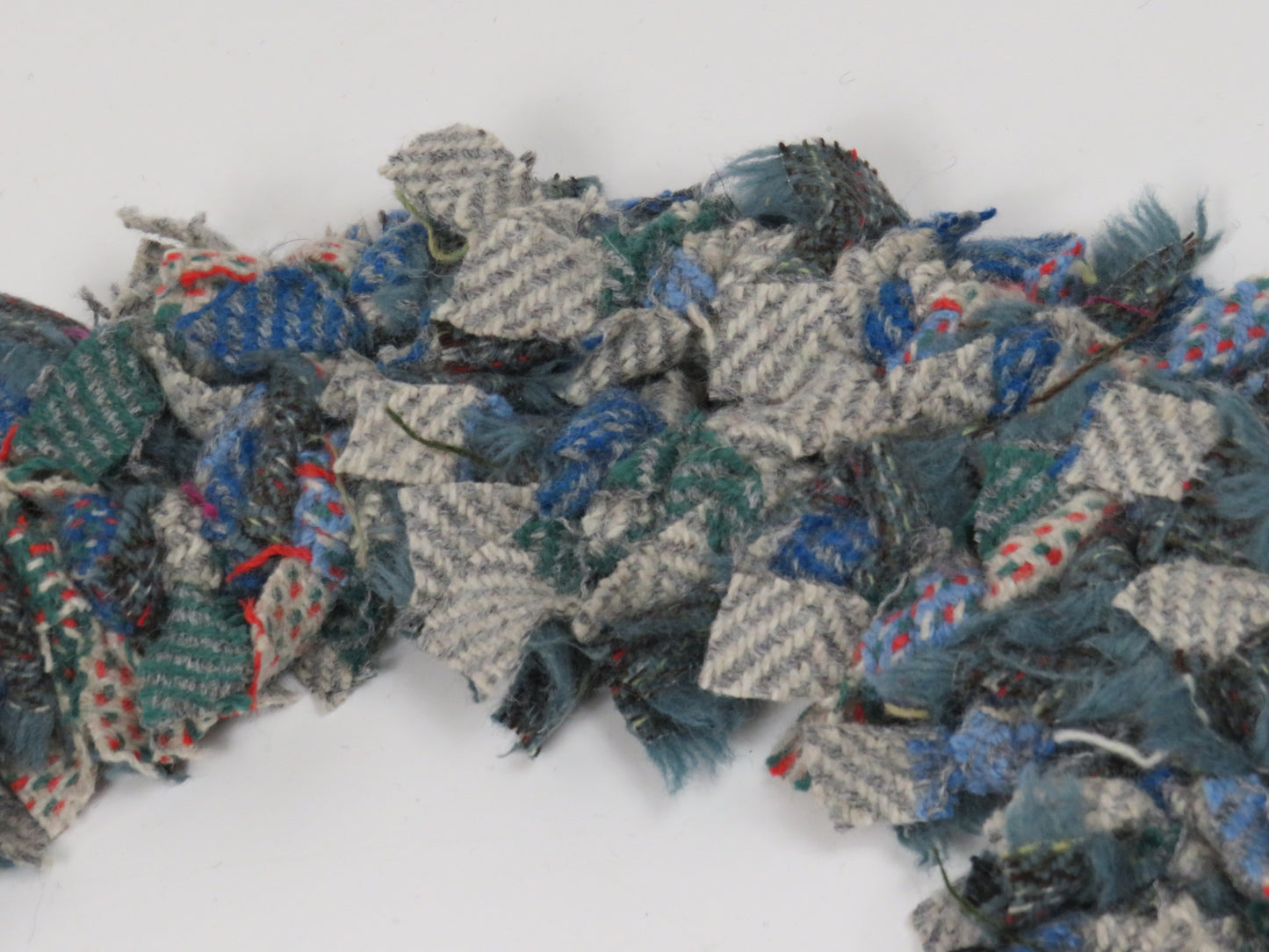 SALE Large Made Round Rag Wreath (20)