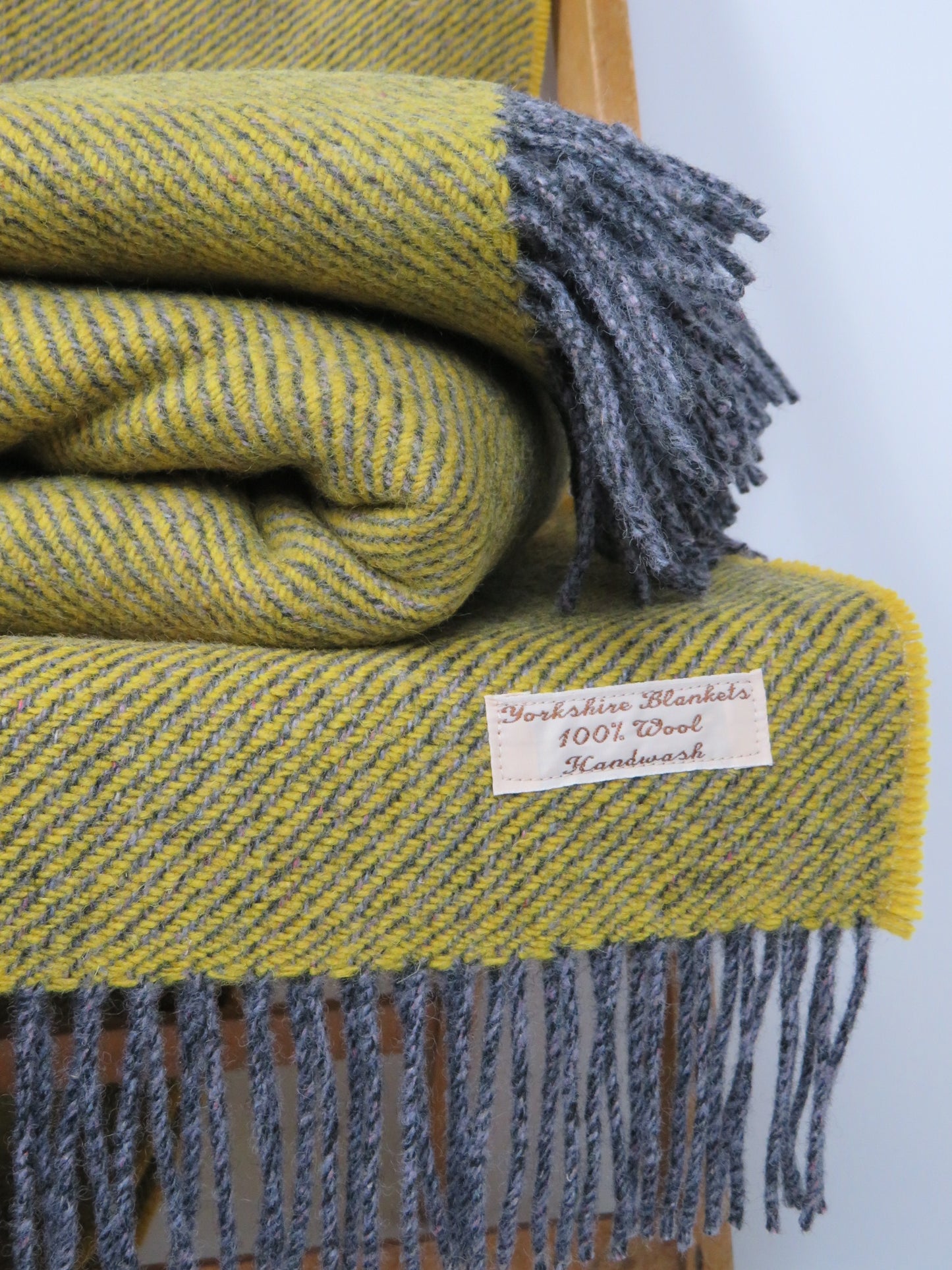 Luxury Hopsack Pure Wool Blanket