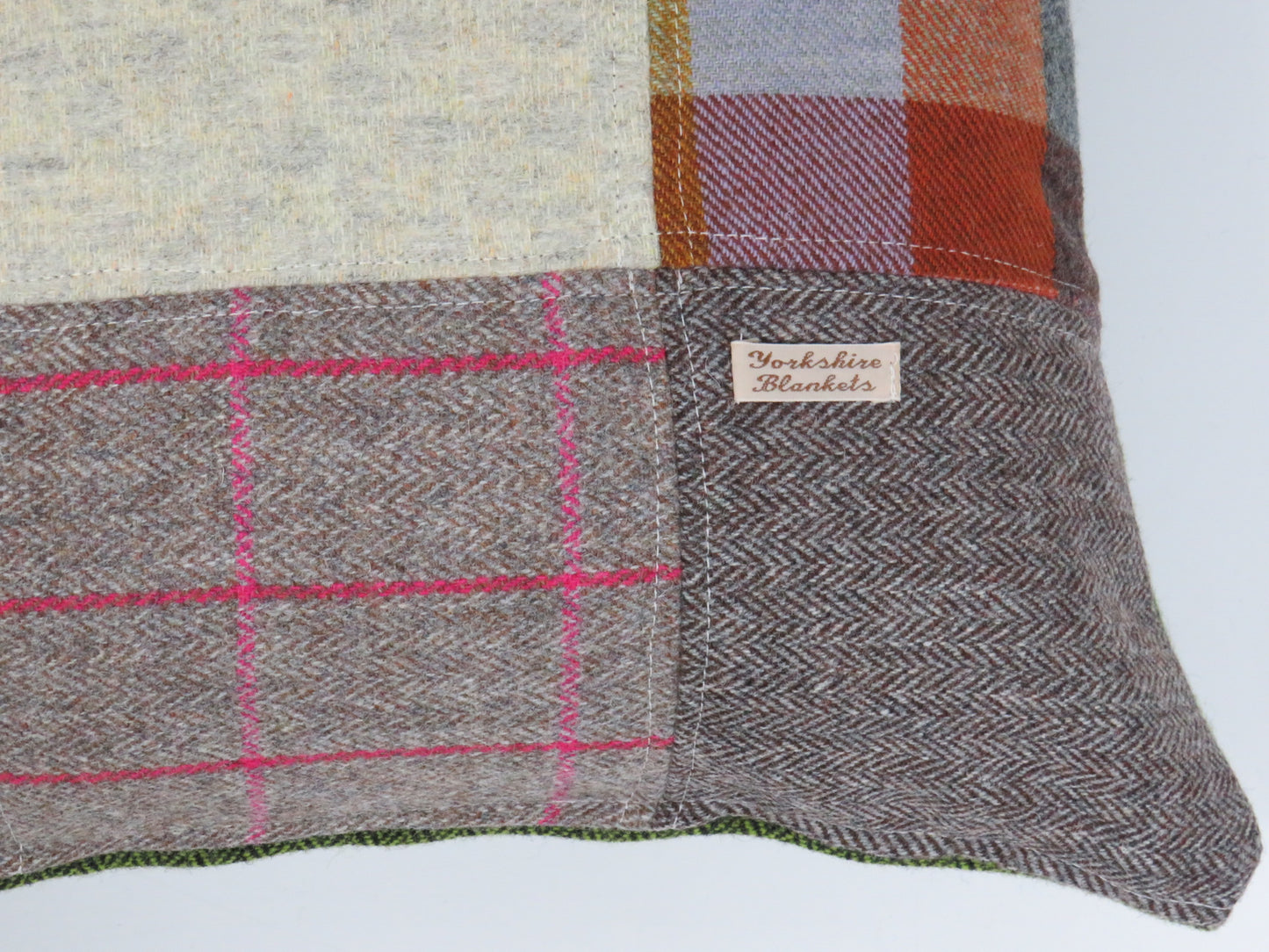 Patchwork Wool Cushion