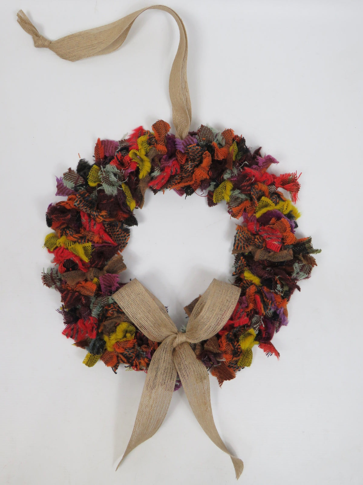 Autumnal Rag Wreath Workshop - Bianco Lounge, White Rose Shopping Centre Leeds, Thursday 15th October.