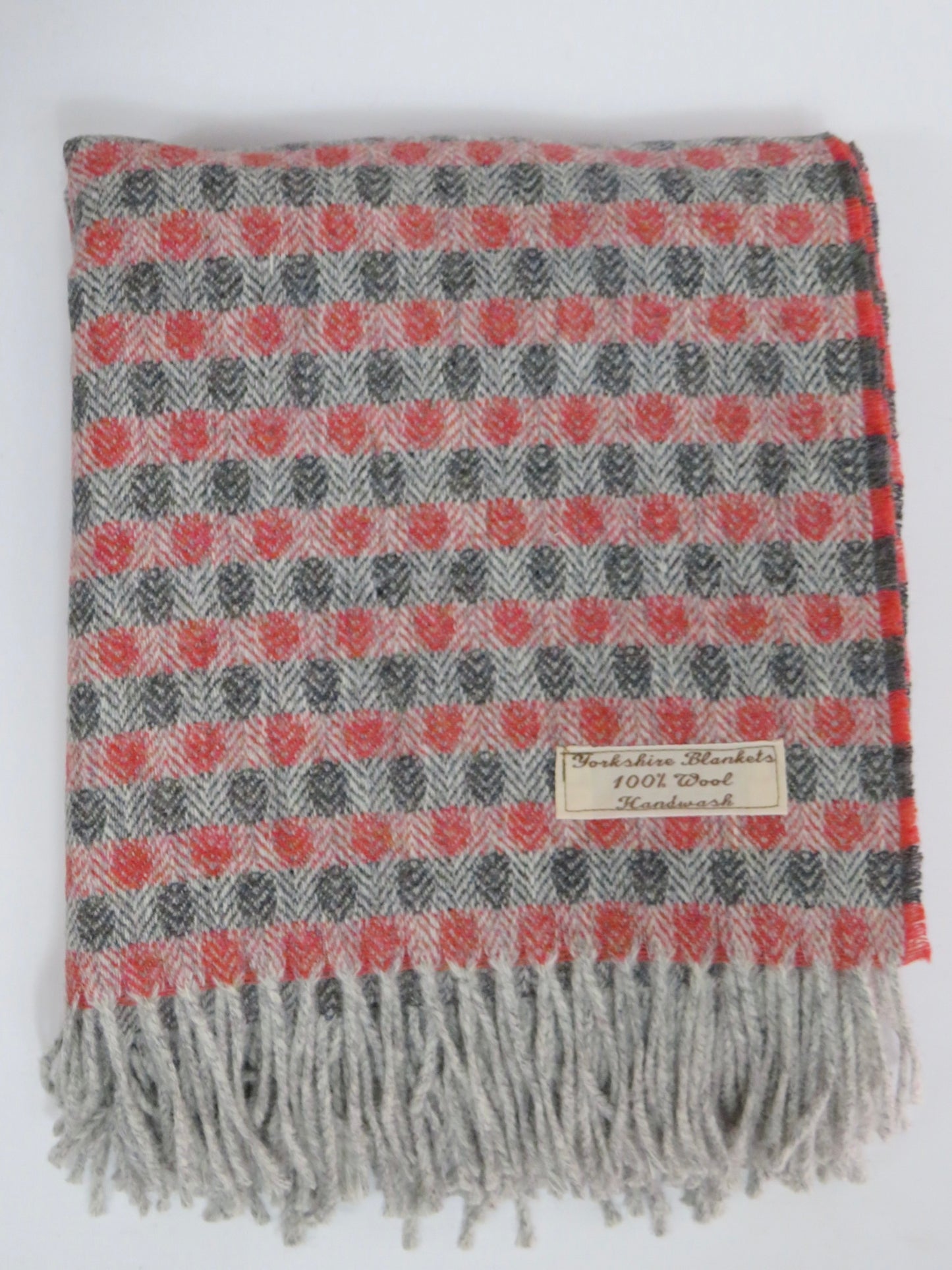 Luxury Rose Pure Wool Blanket