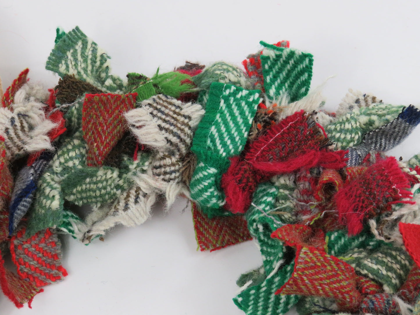 (3) Christmas DIY Rag Wreath Kit