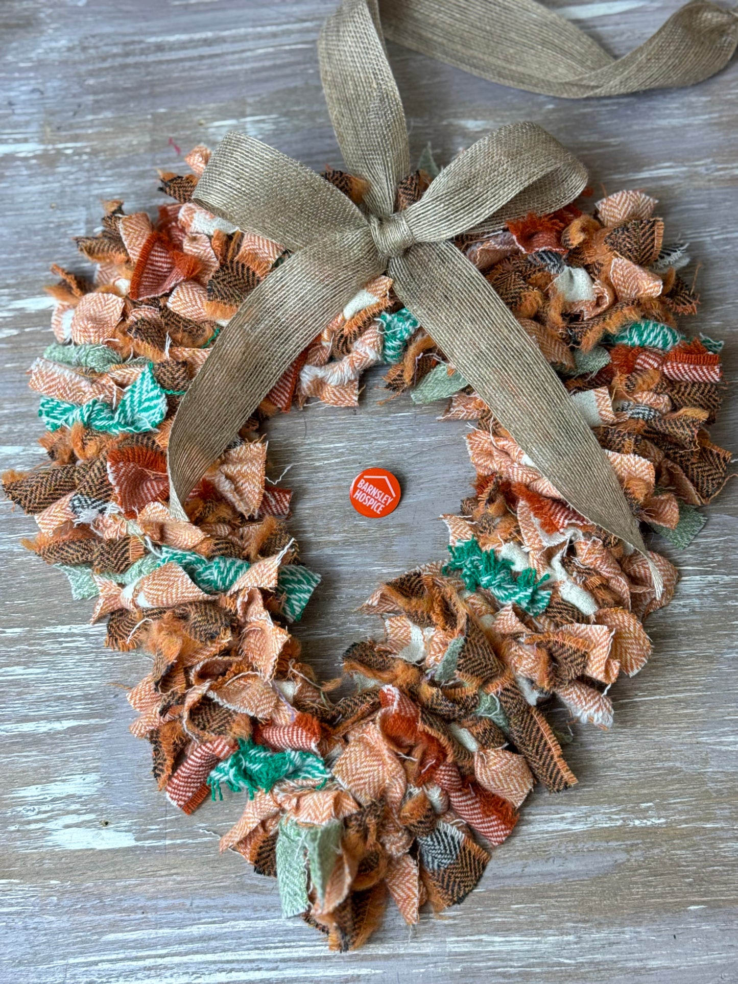 Charity Rag Wreath Raffle - Barnsley Hospice
