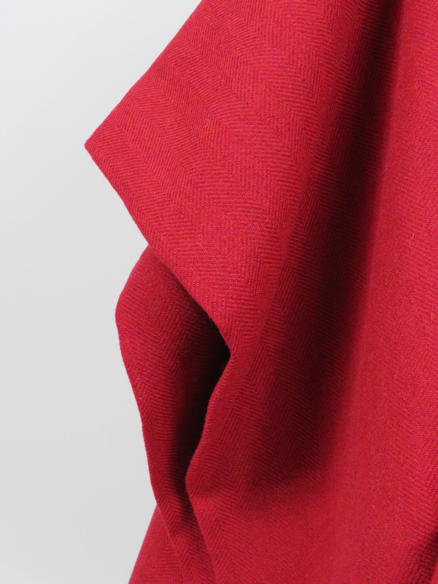 Luxury Herringbone Pure Wool Blanket
