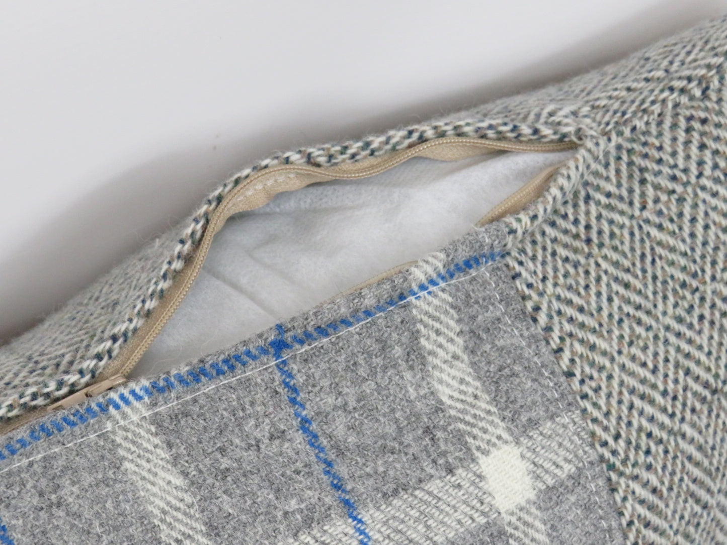 Patchwork Wool Cushion