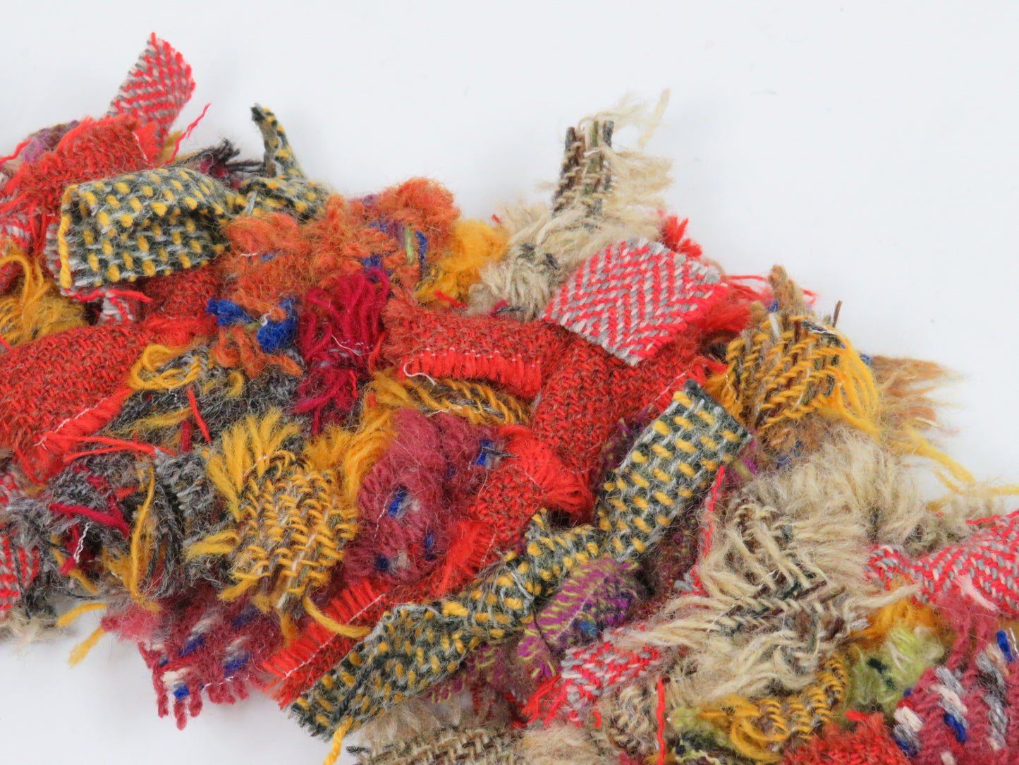 (2) Autumnal - DIY Rag Wreath Kit