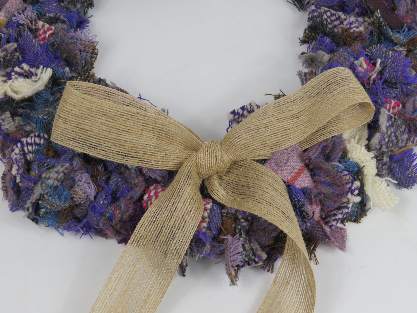 Lavender - DIY Rag Wreath Kit