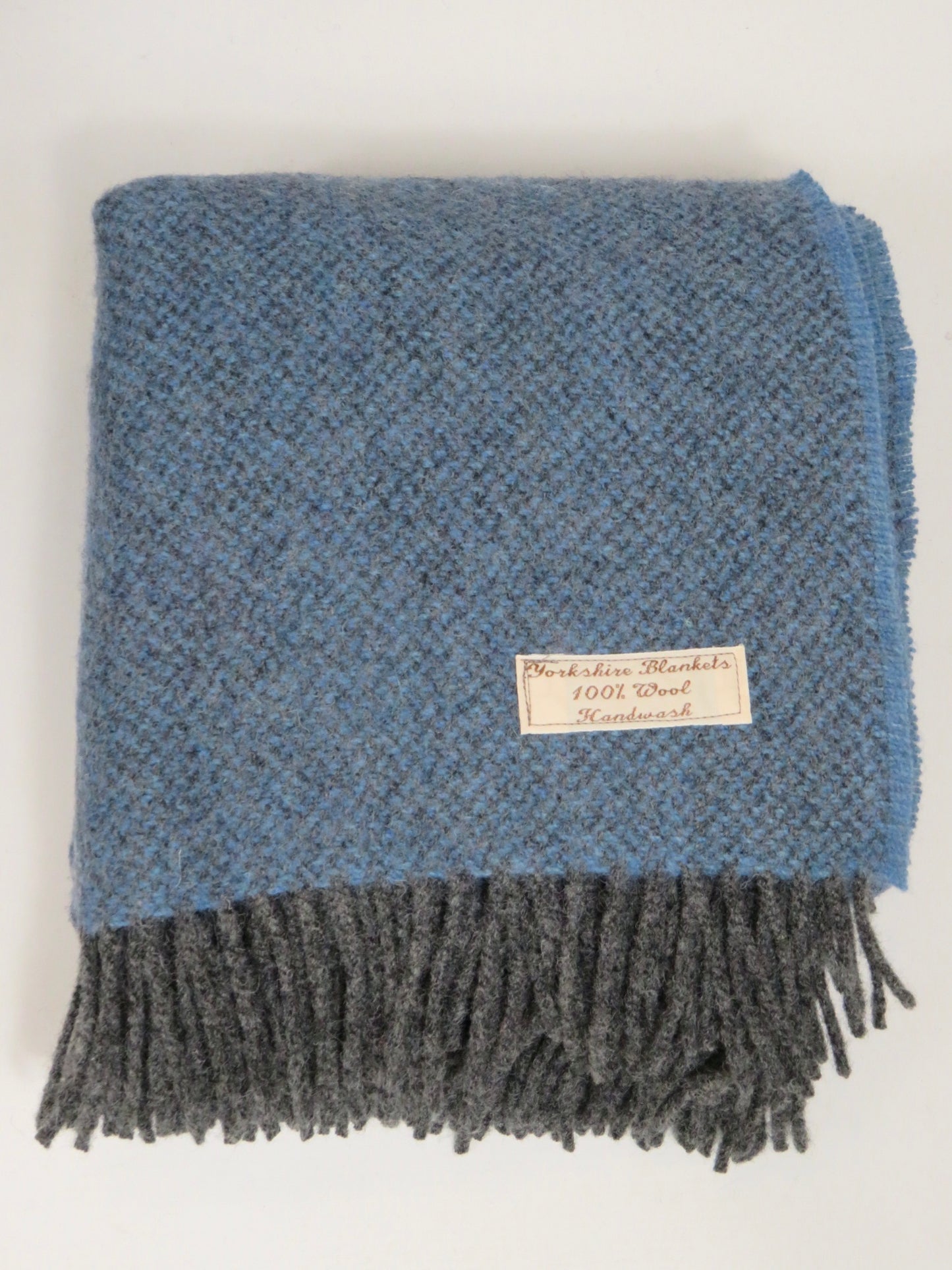 Luxury Hopsack Pure Wool Blanket