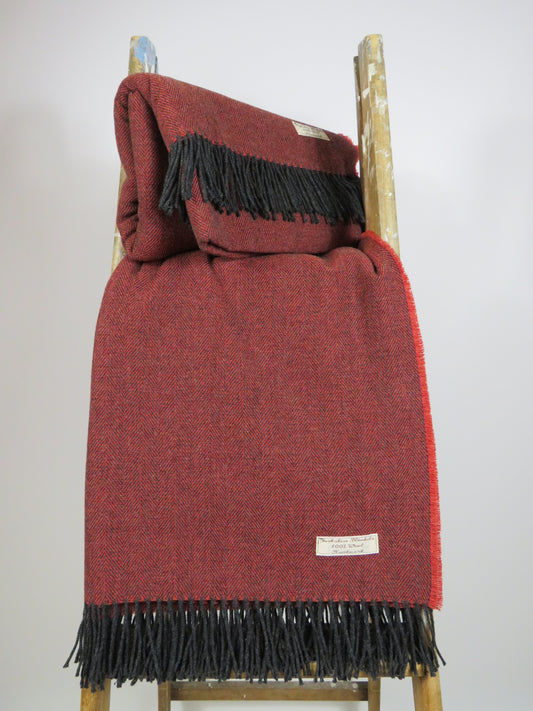 Large Luxury Pure Wool Blanket