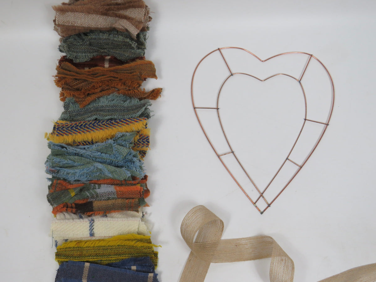 Yorkshire Coastal Walk - DIY Rag Wreath Kit (2)