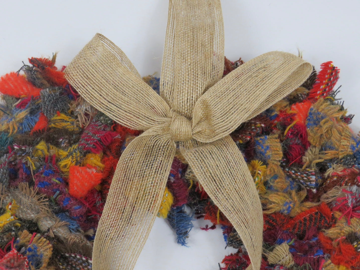 Heart Made Rag Wreath (8)