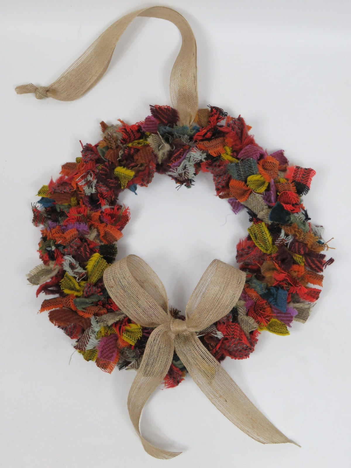 Autumnal Rag Wreath Workshop - Bianco Lounge, White Rose Shopping Centre Leeds, Thursday 15th October.