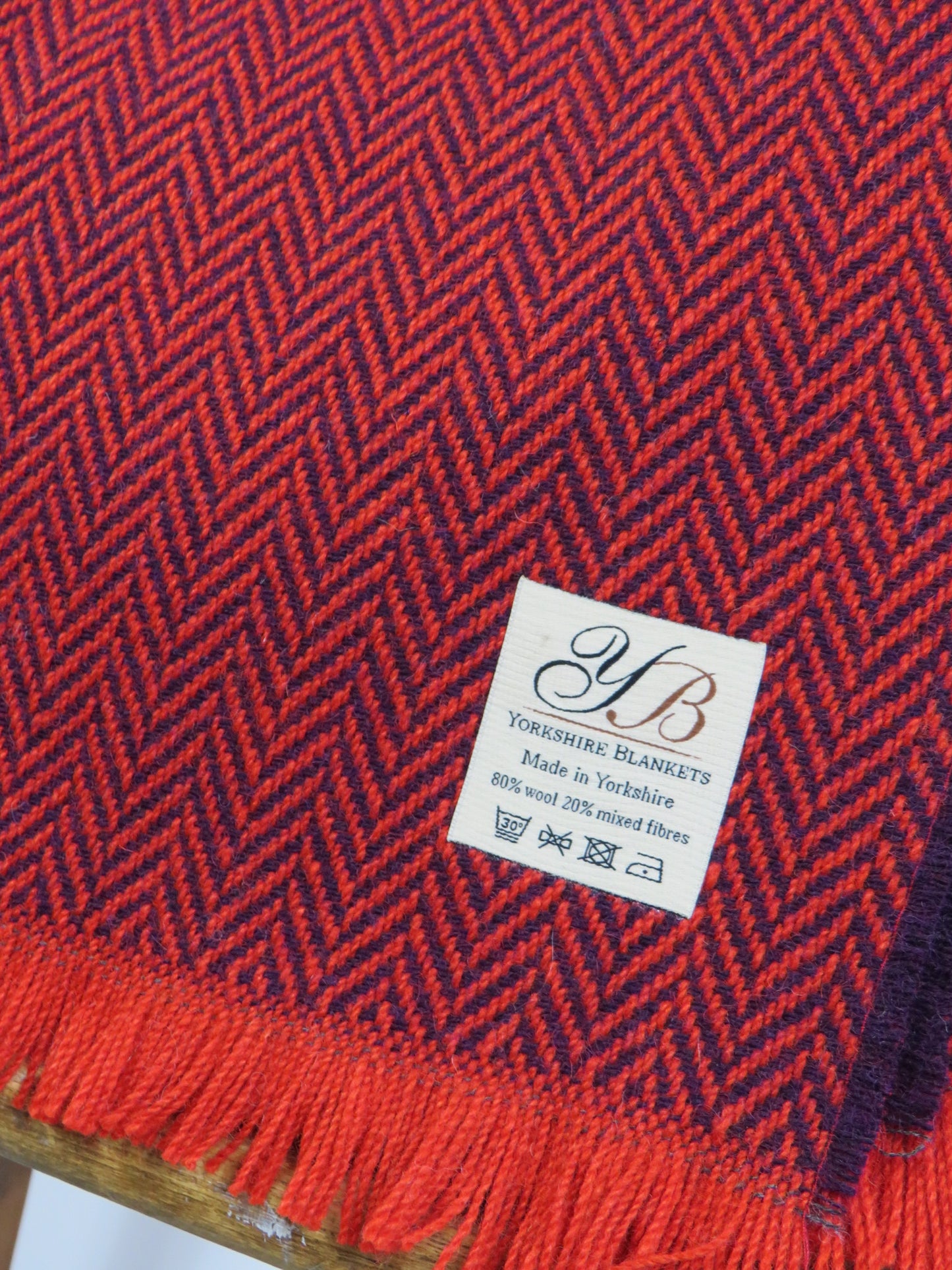 Wool Blend Blanket - Large