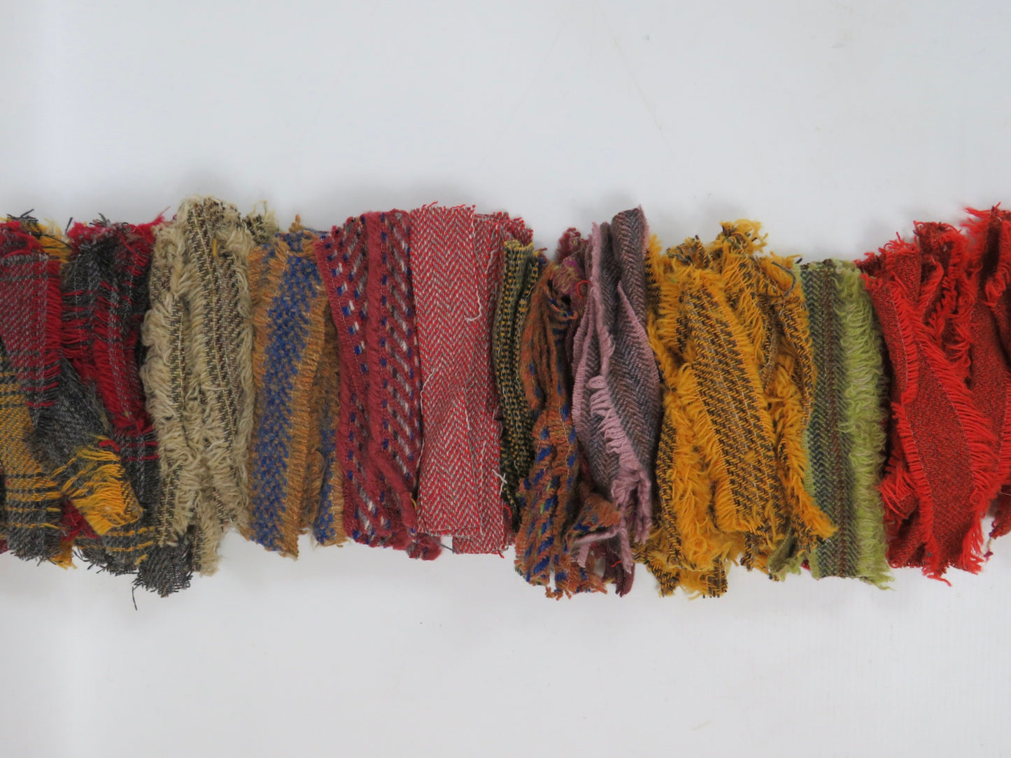 (2) Autumnal - DIY Rag Wreath Kit