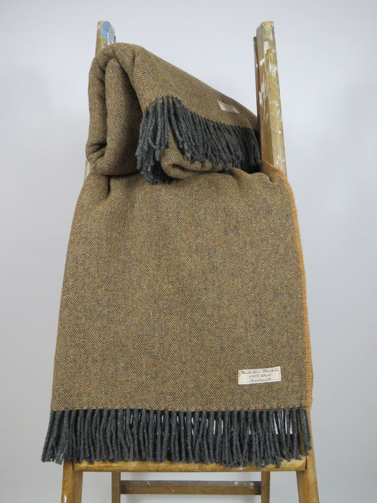 Large Luxury Pure Wool Blanket