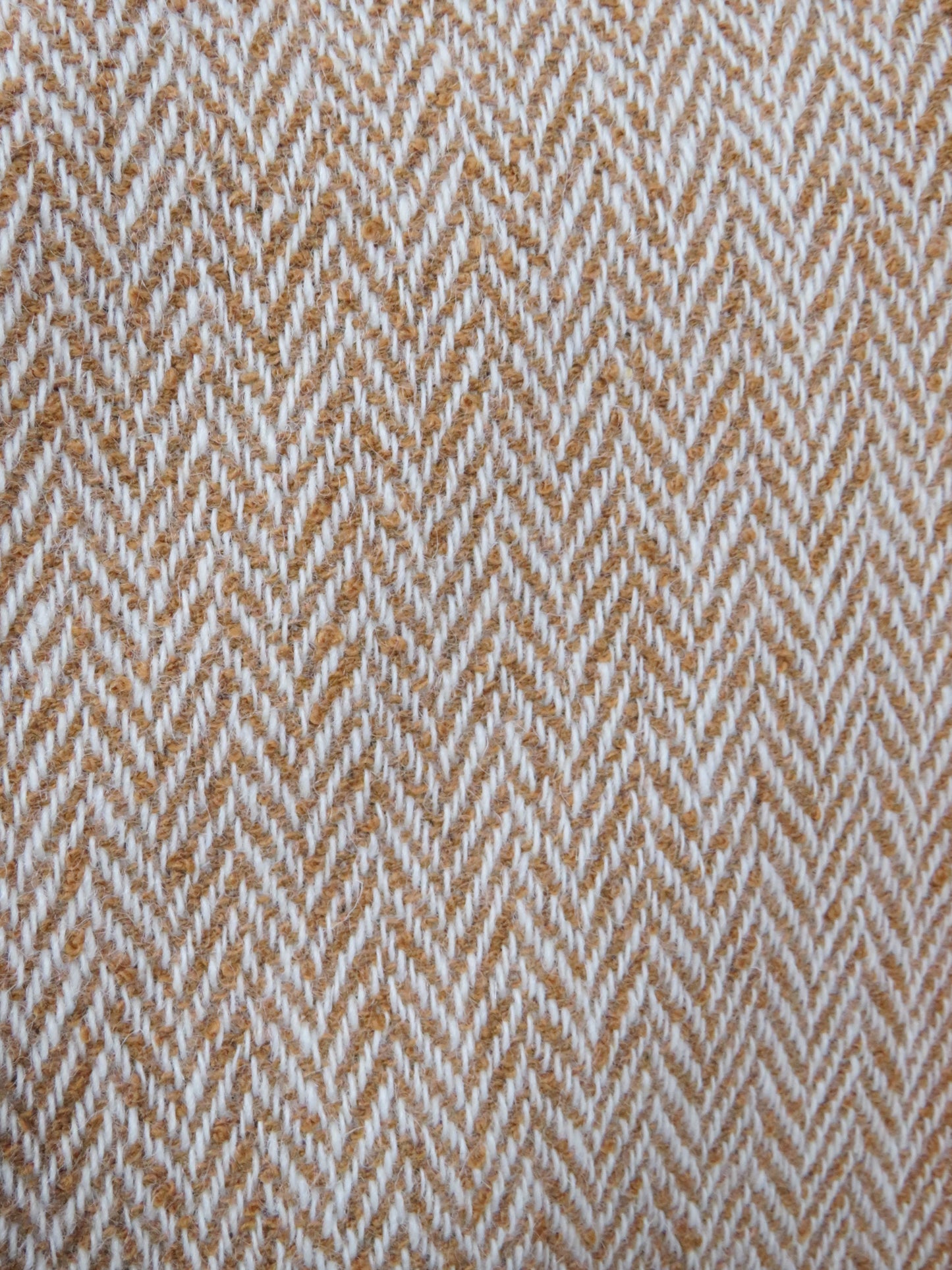 Luxury Herringbone Pure Wool Blanket