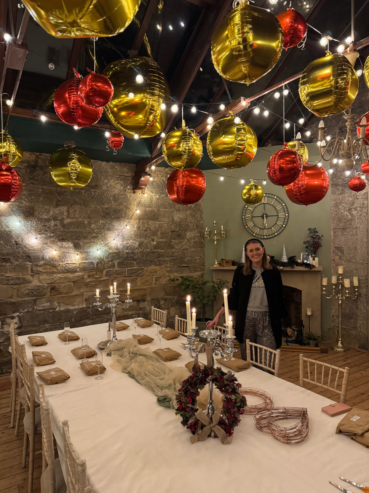 Festive Rag Wreath Workshop - Hodroyd Hall, Barnsley. Thursday 19th November 26