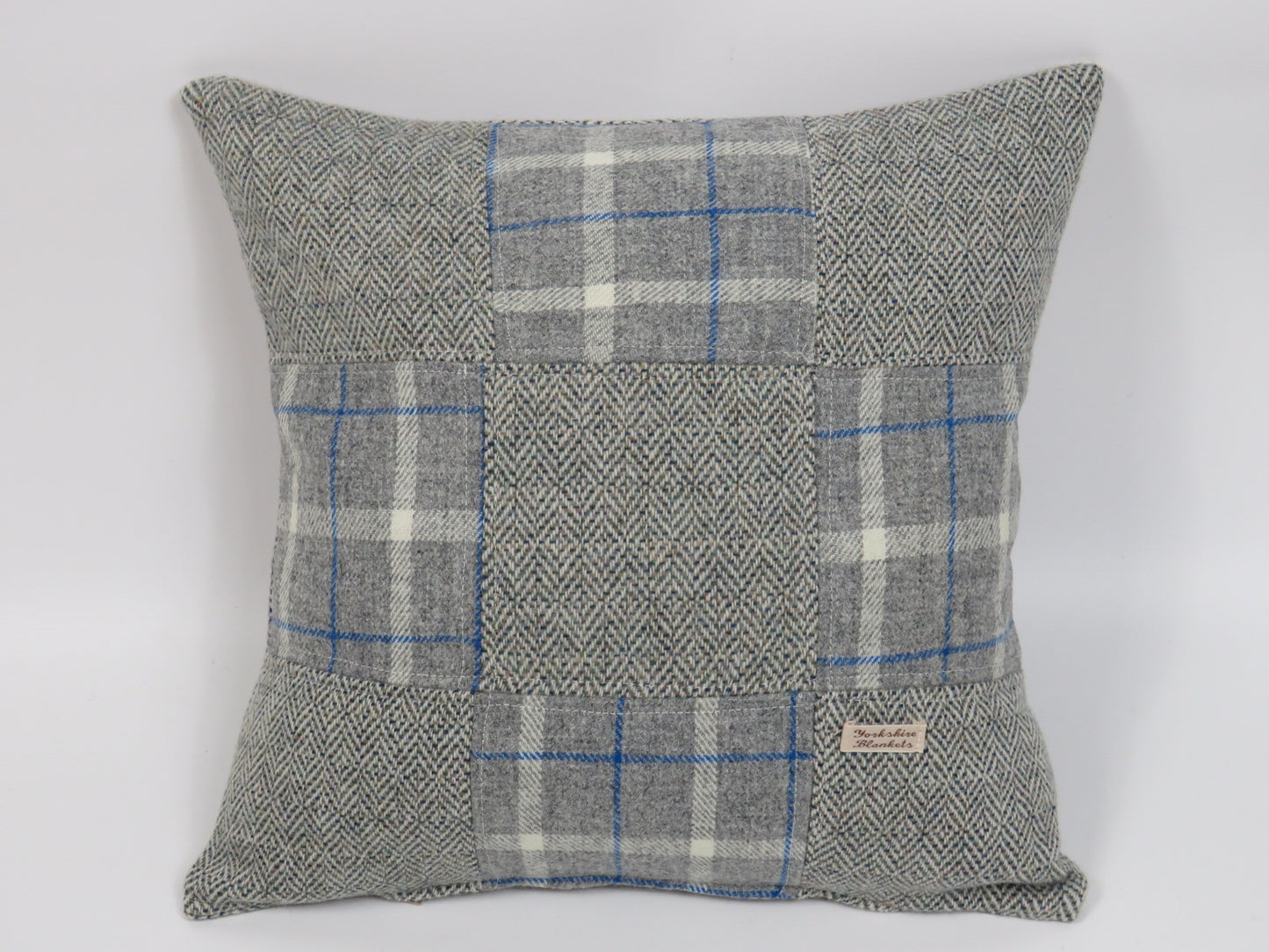 Patchwork Wool Cushion