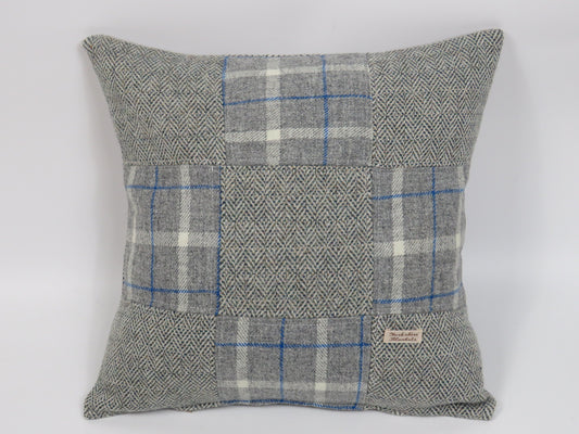 Patchwork Wool Cushion