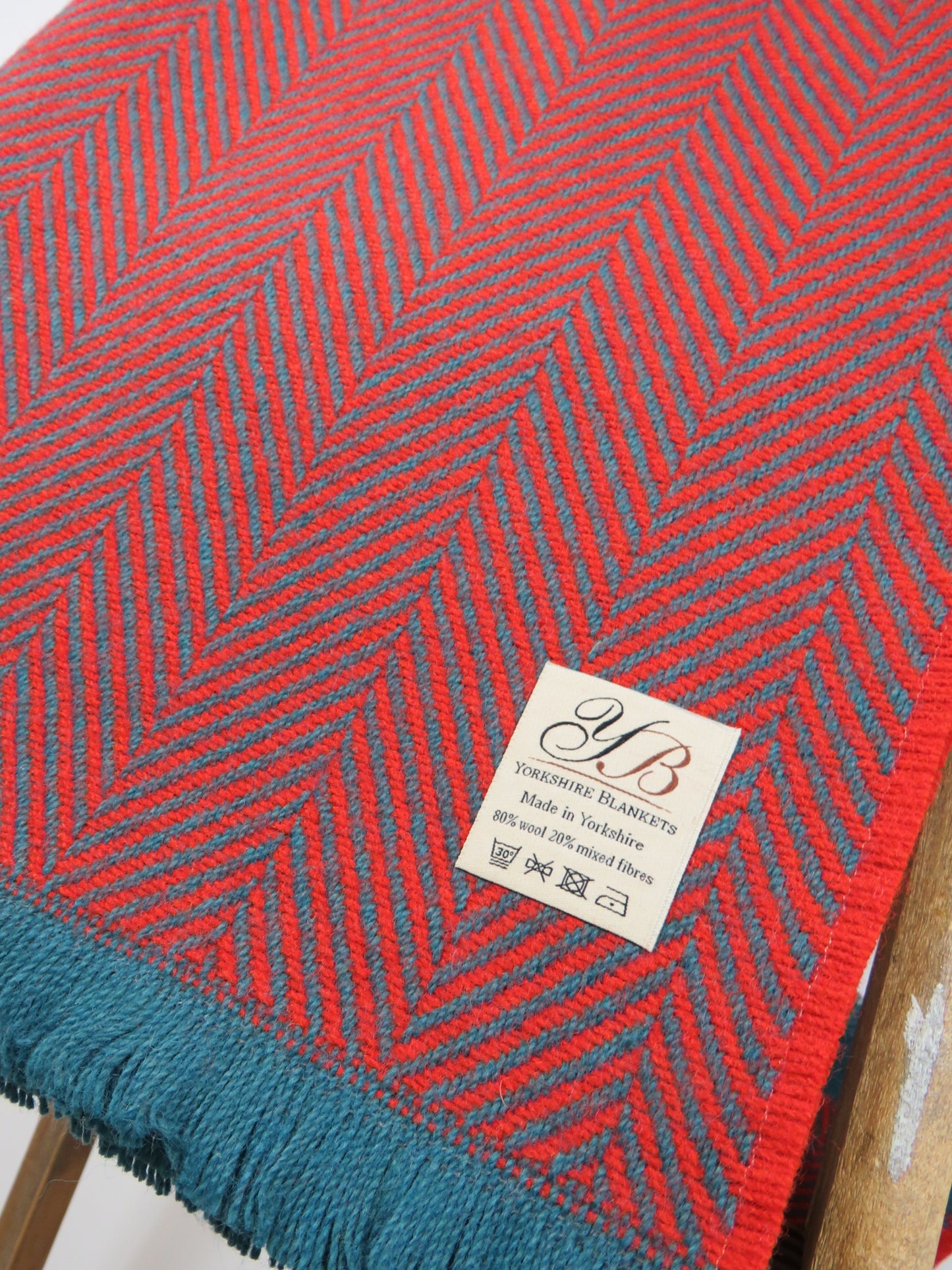 Wool Blend Blanket - Large