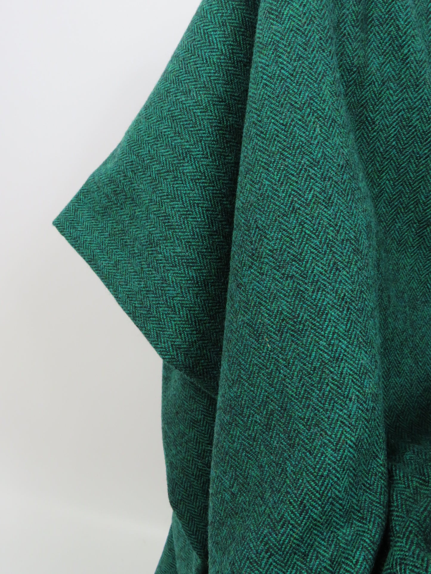 Luxury Herringbone Pure Wool Blanket