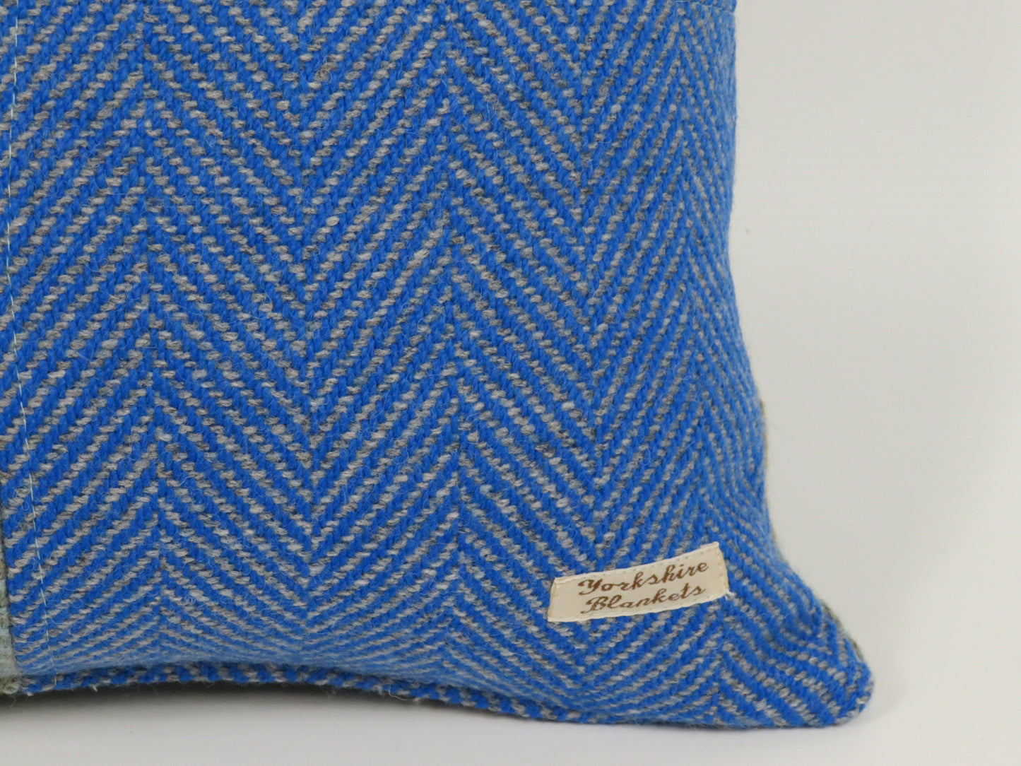 Checked Wool Cushion