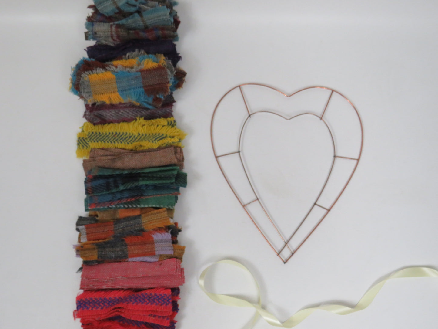 Autumnal - DIY Rag Wreath Kit