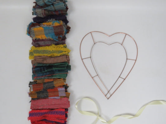 Autumnal - DIY Rag Wreath Kit