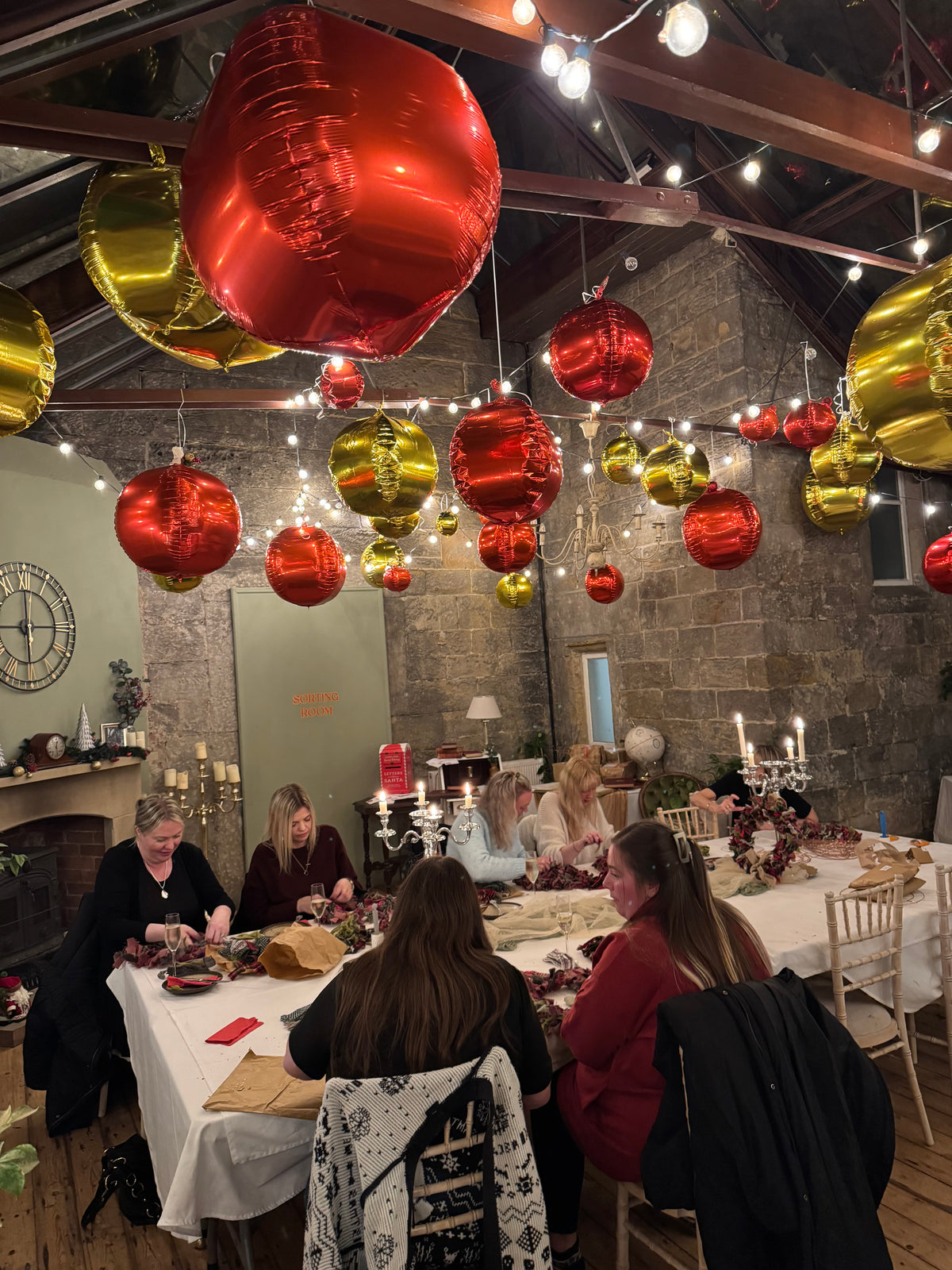 Festive Rag Wreath Workshop - Hodroyd Hall, Barnsley. Thursday 19th November 26