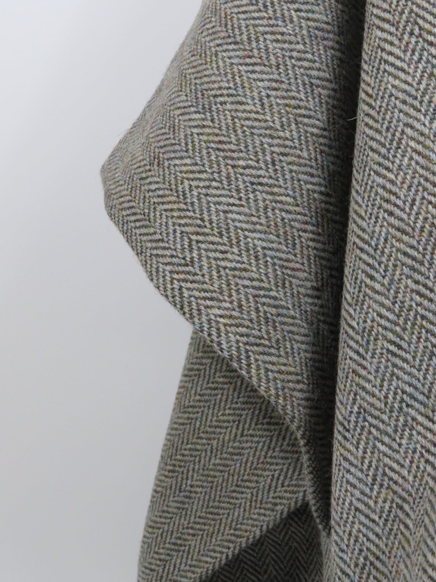 Luxury Herringbone Pure Wool Blanket