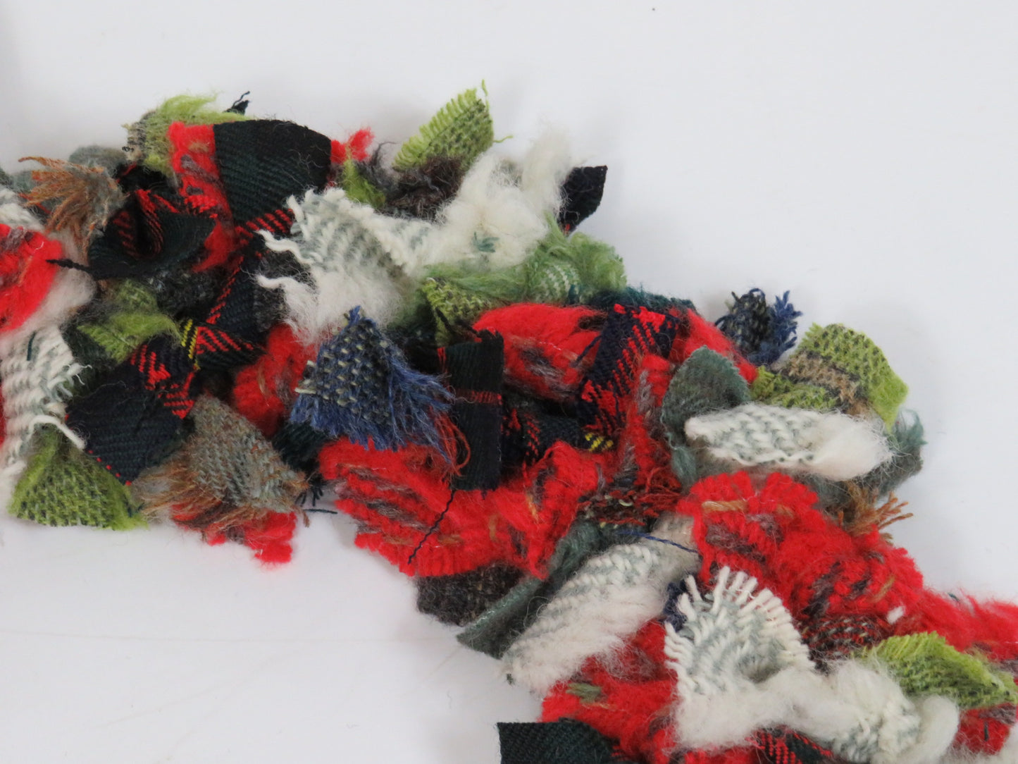 (2) Christmas DIY Rag Wreath Kit