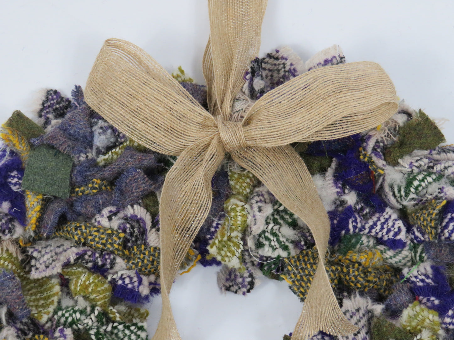 Heart Made Rag Wreath (11)
