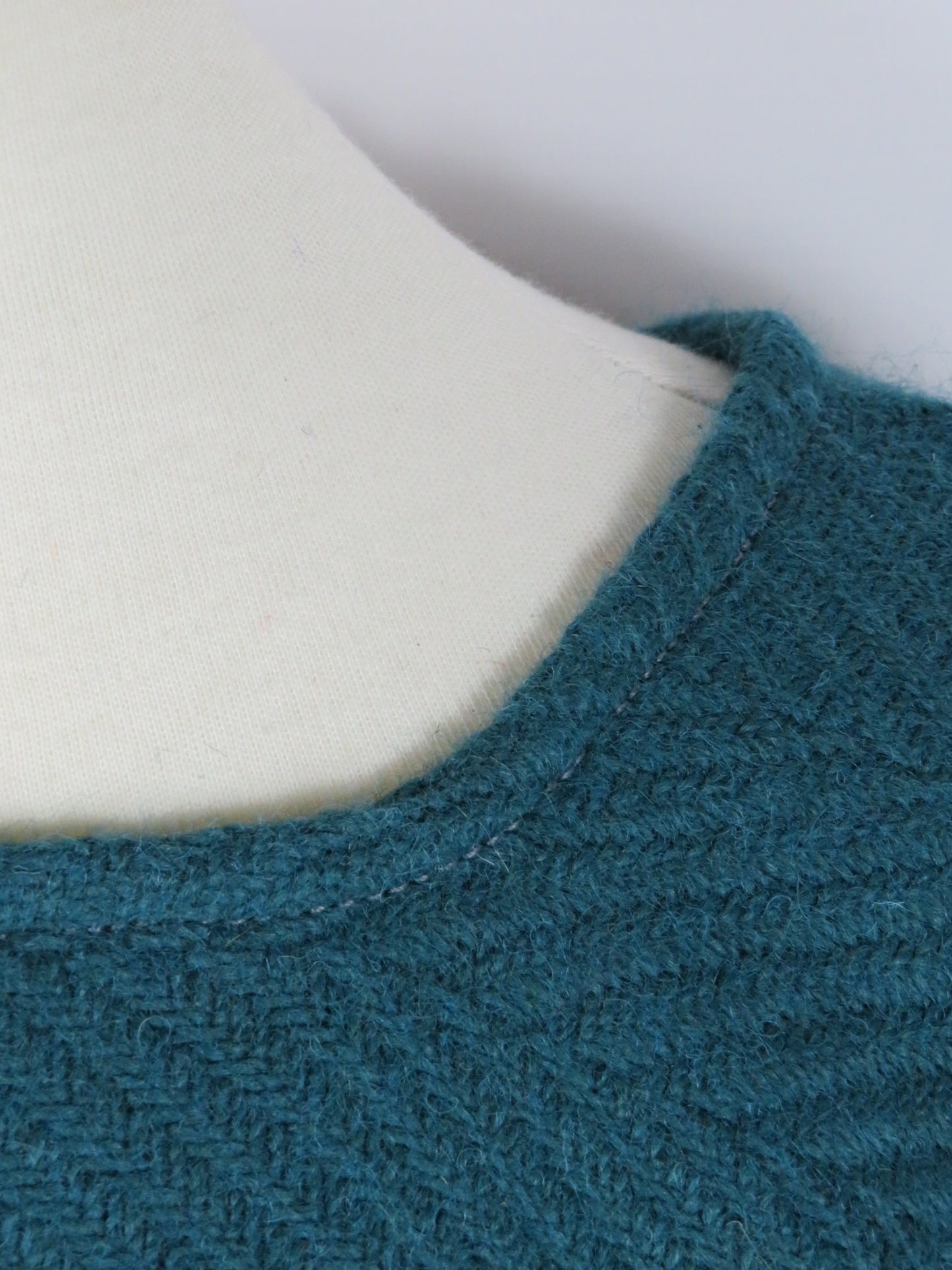 Wool Blend Poncho