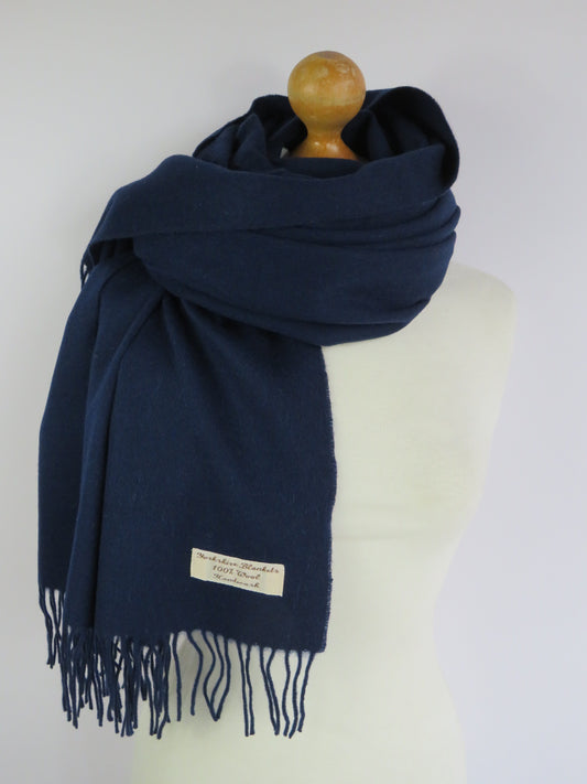 Large Cashmere Wool Scarf