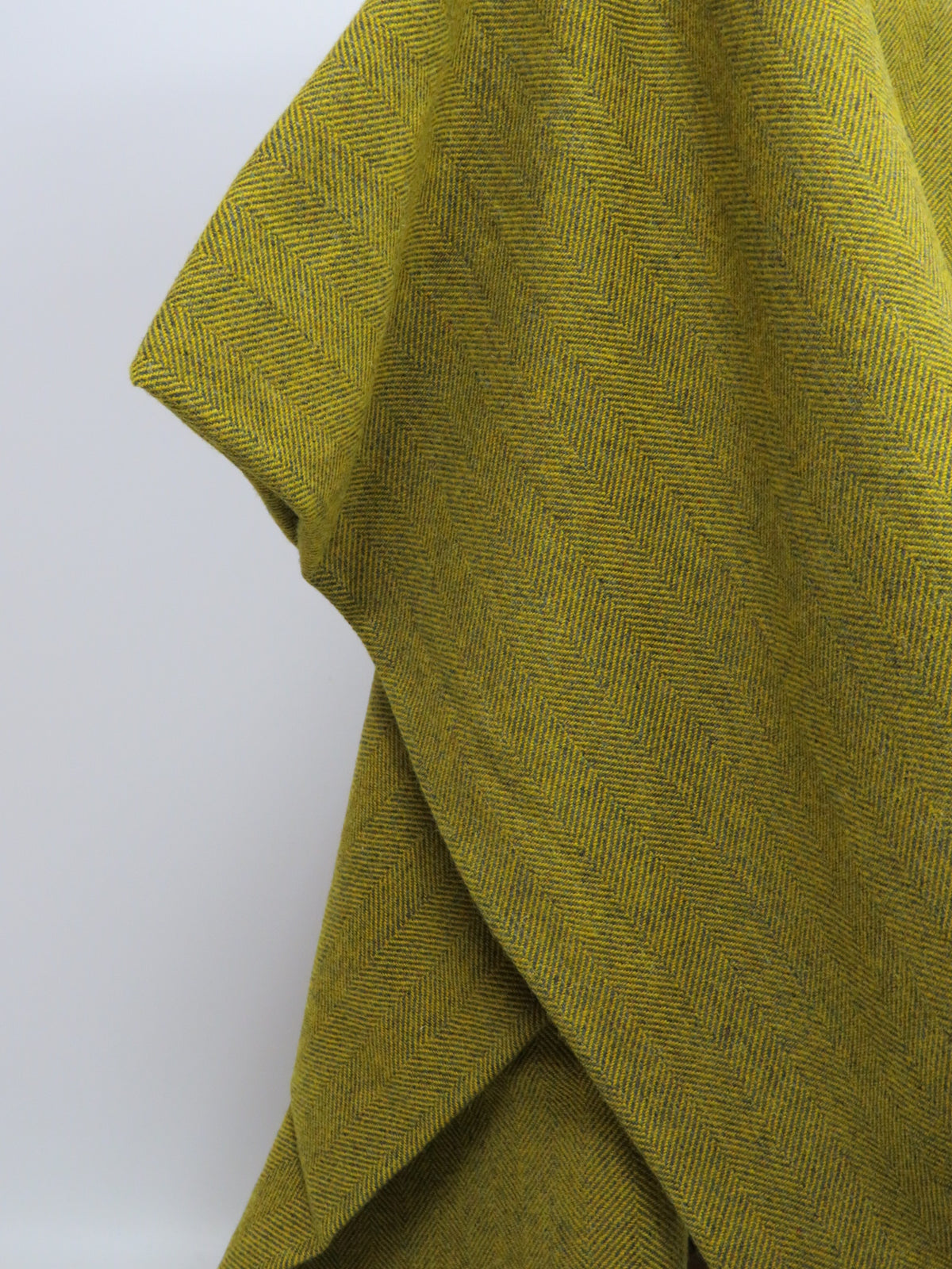 Luxury Herringbone Pure Wool Blanket
