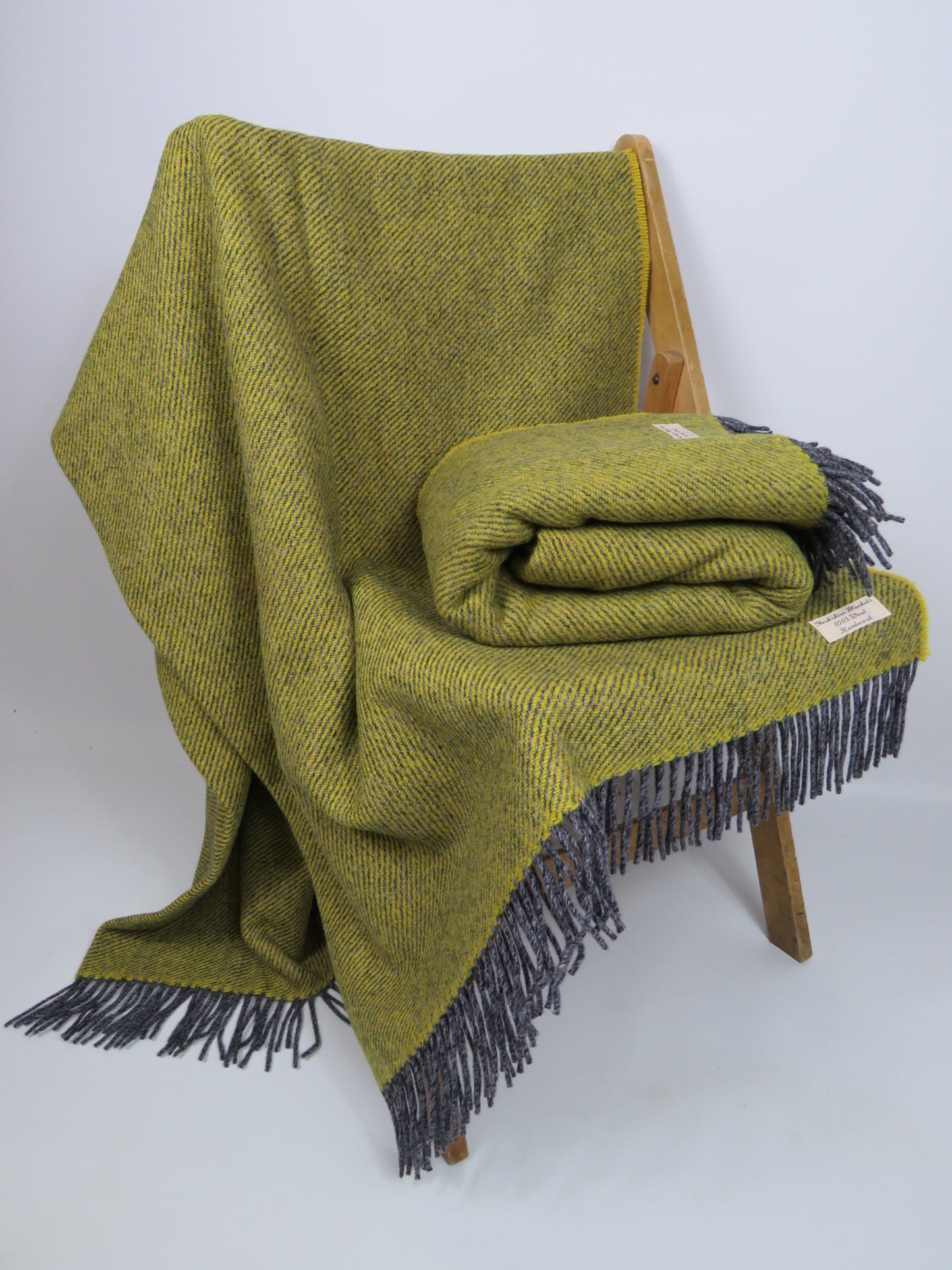 Luxury Hopsack Pure Wool Blanket