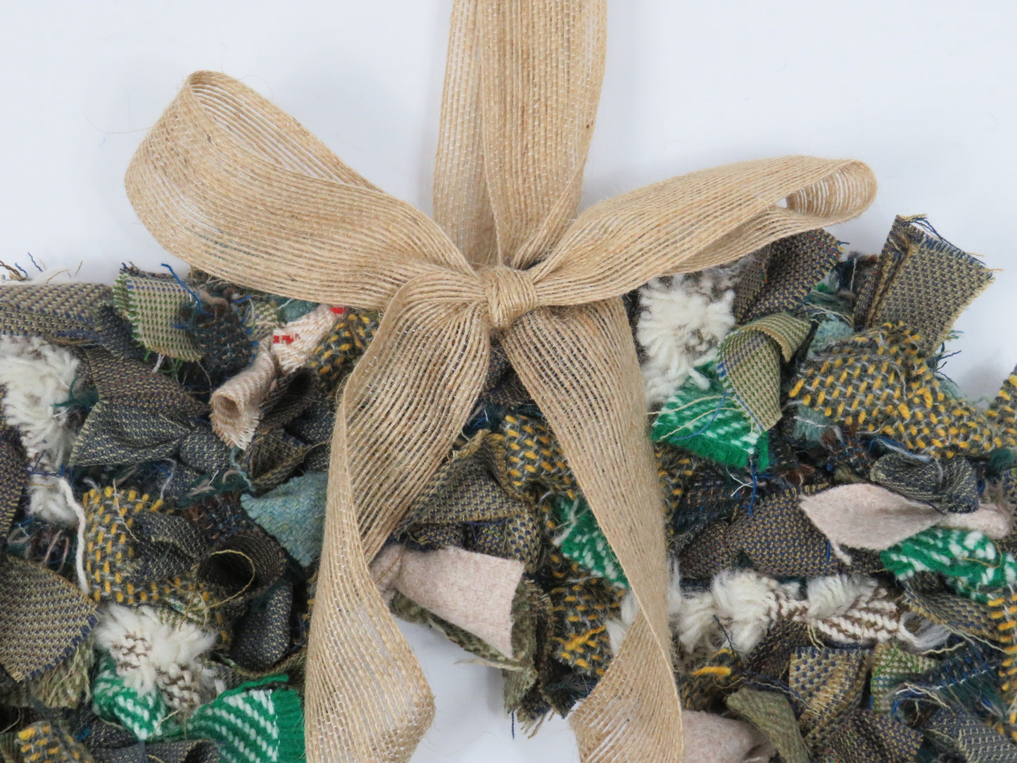 Heart Made Rag Wreath (12)