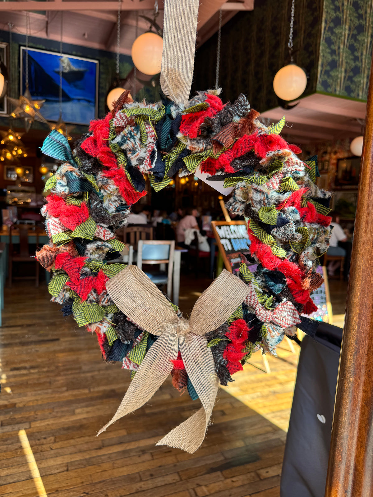 Festive Rag Wreath Workshop - FALCO LOUNGE, THE GLASS WORKS, BARNSLEY. Monday 16th November 26