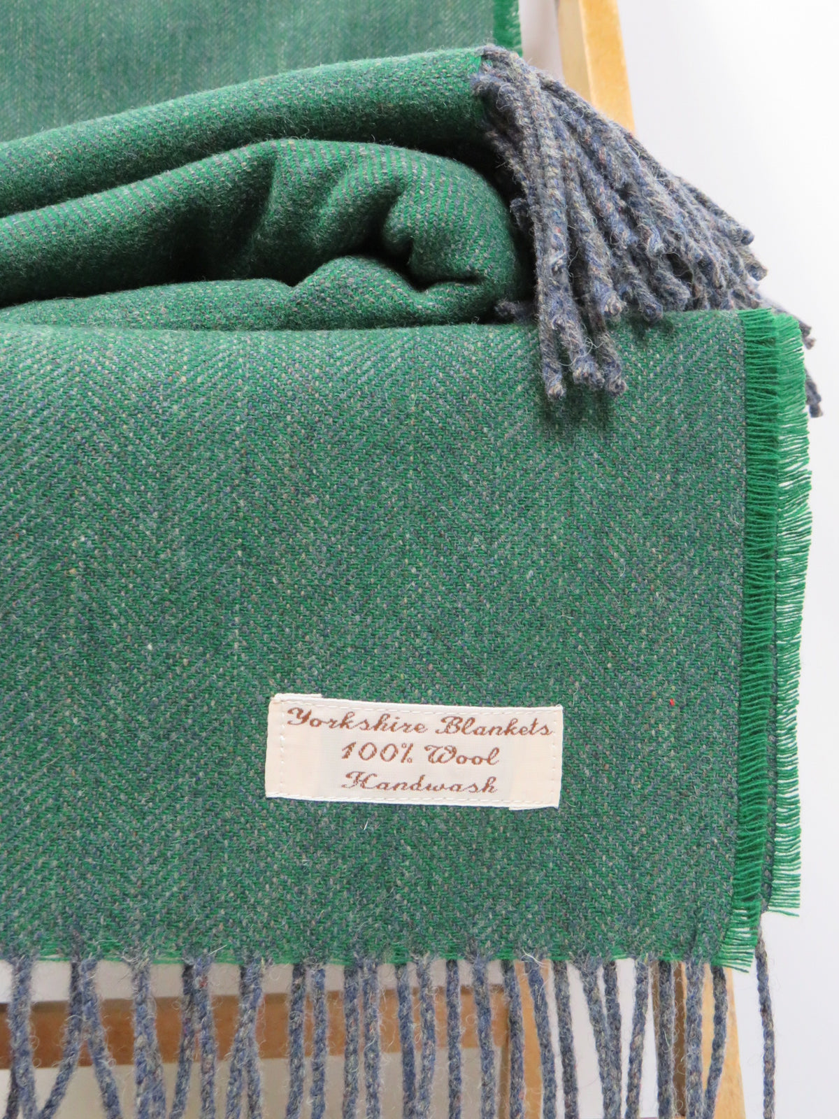 Luxury Hopsack Pure Wool Blanket