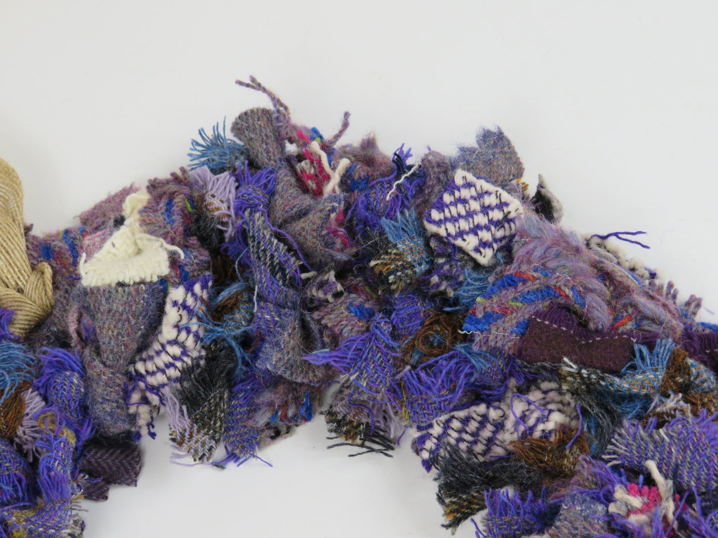 Lavender - DIY Rag Wreath Kit